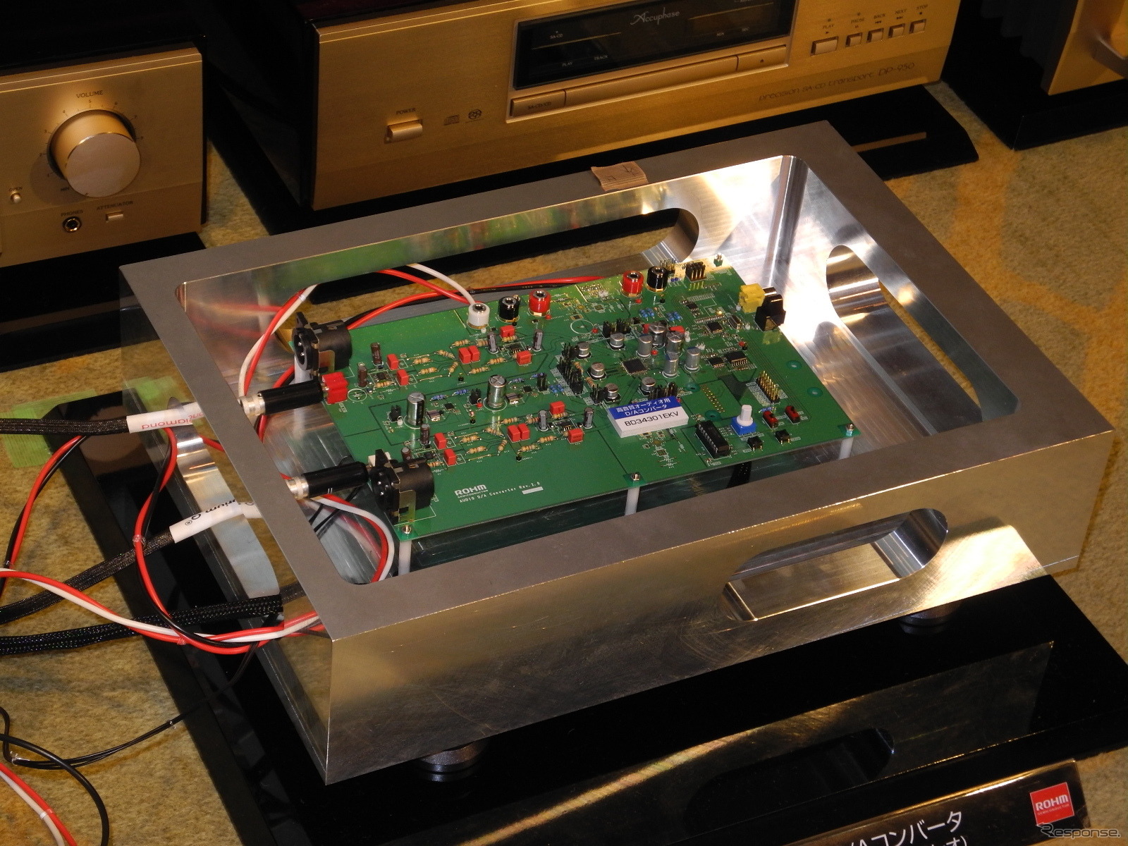 ロームが開発した高音質オーディオ機器向けDAC