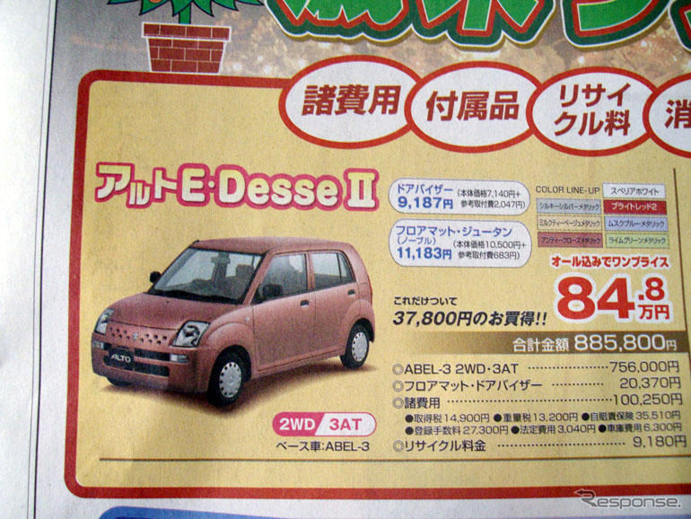 【おはよう値引き情報】12月、このプライスで軽自動車を購入できる!!