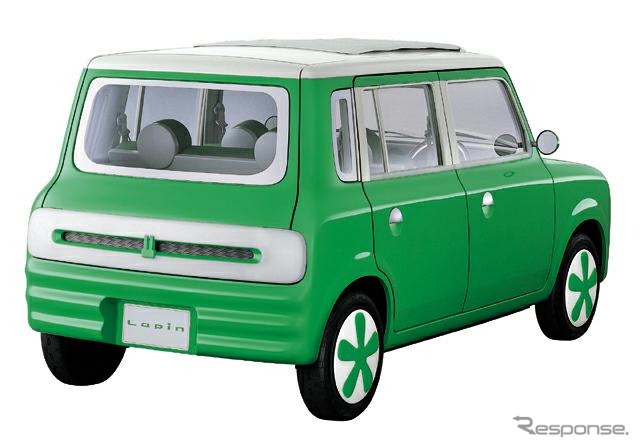 【東京ショー2001出品車】スズキ『Lapin』「クルマらしくない良さ」追求しました