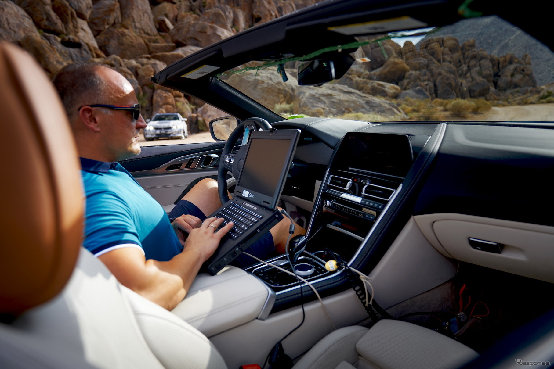 BMW8シリーズカブリオレ新型のプロトタイプ