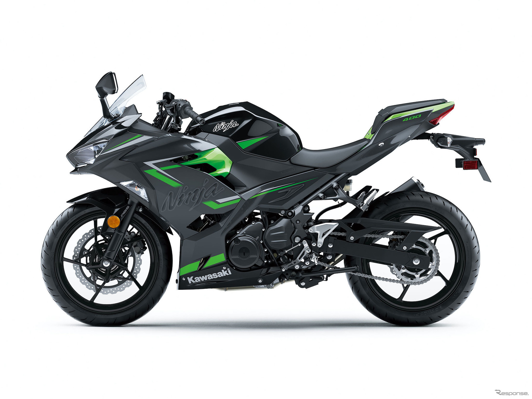 Ninja 400／エボニー×メタリックマグネティックダークグレー