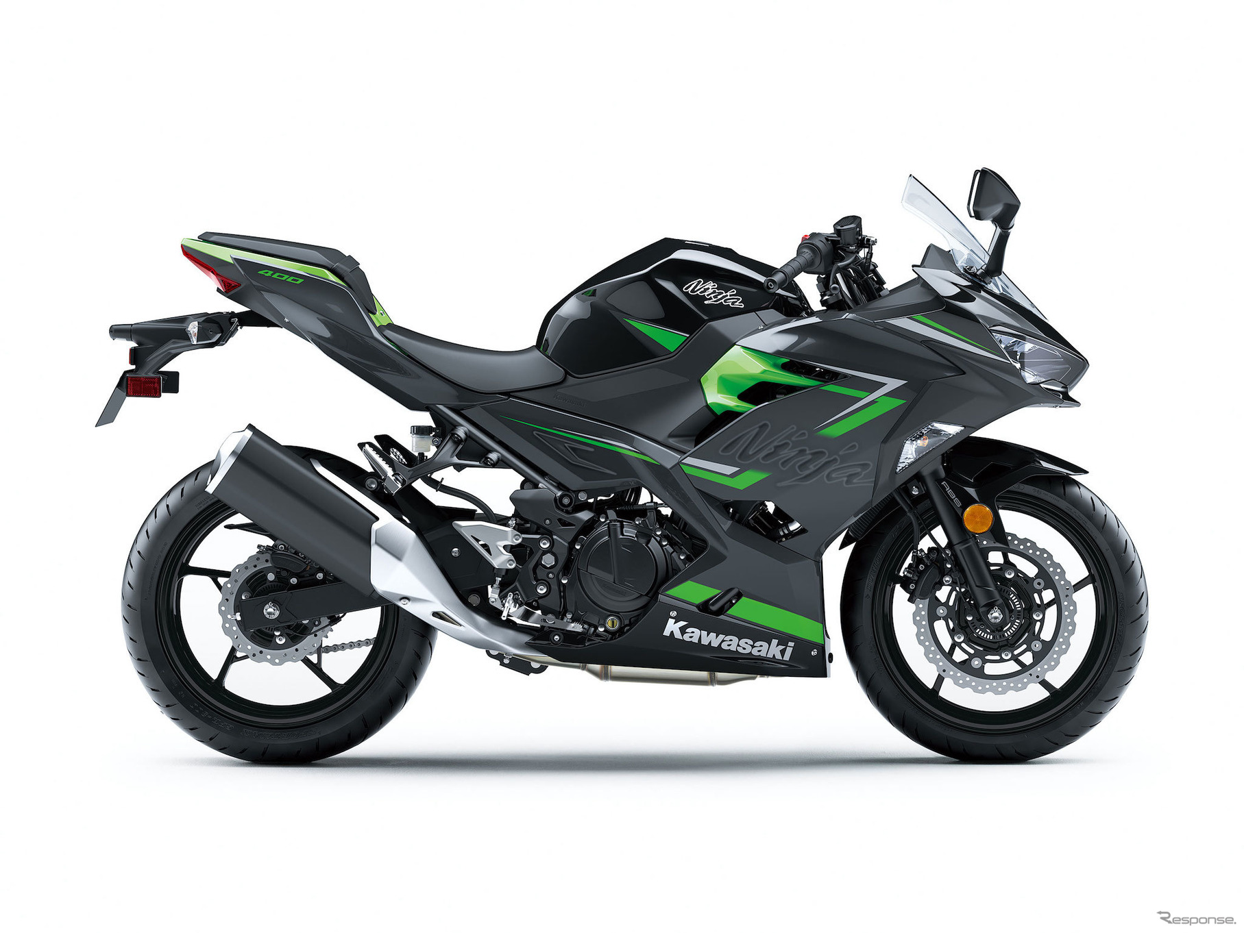 Ninja 400／エボニー×メタリックマグネティックダークグレー