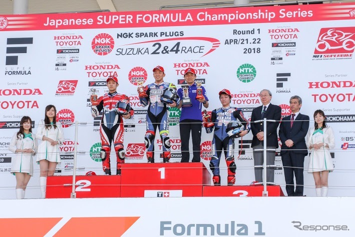 鈴鹿サーキットクイーン活動の様子