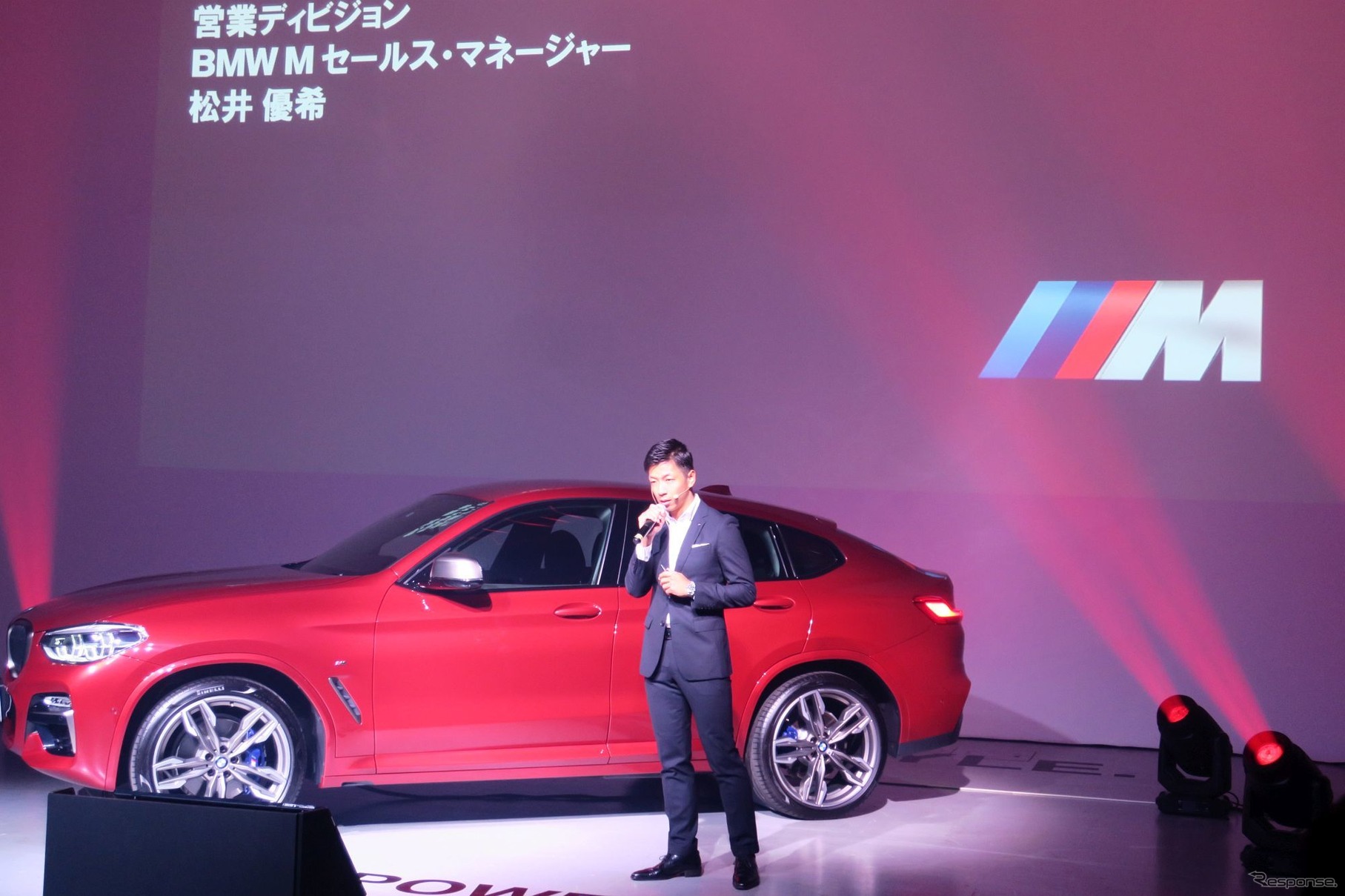 BMW Mのセールスマネージャーを務める松井優希氏