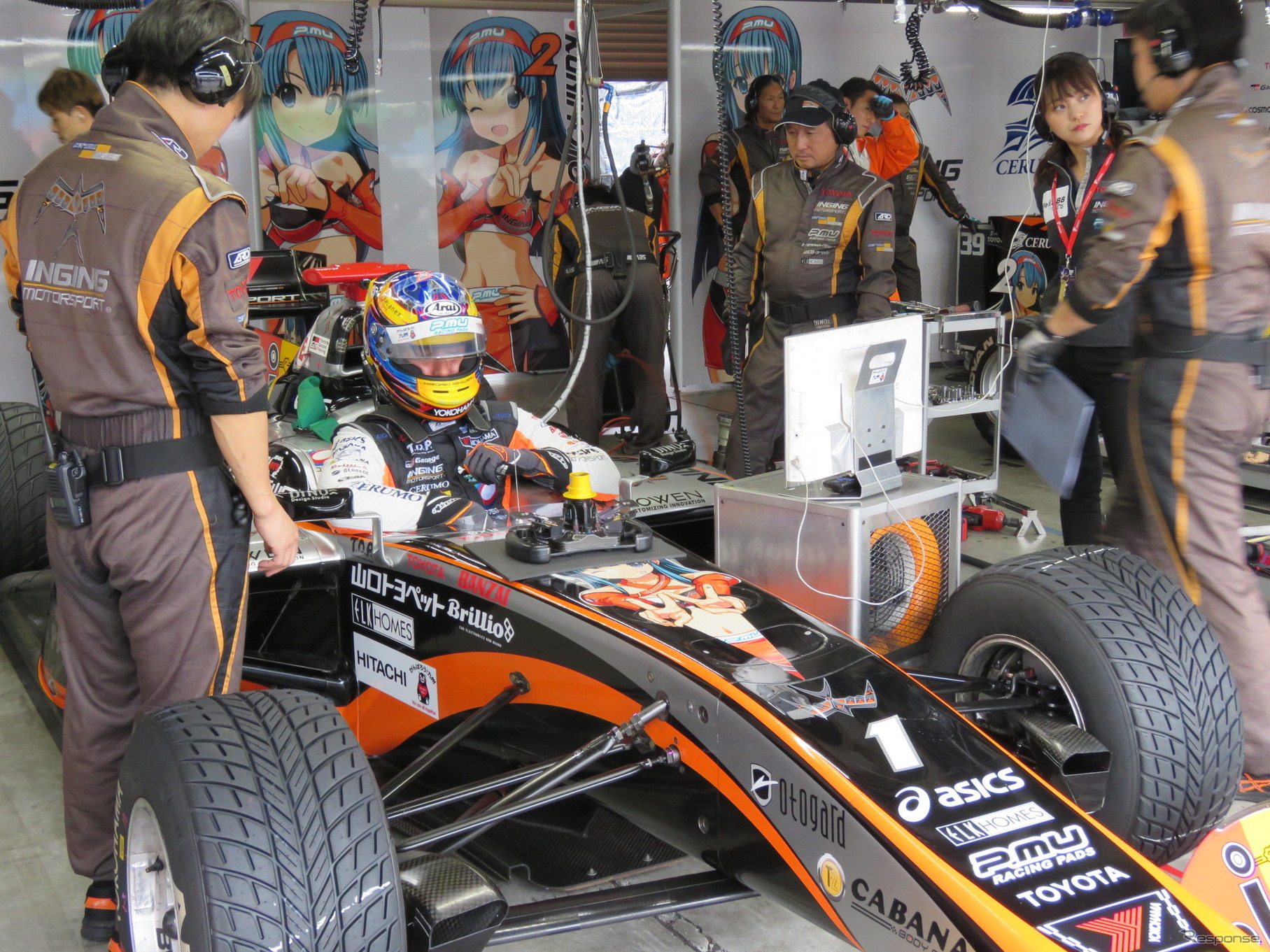 ランク2位タイ、#1 石浦は予選9位。