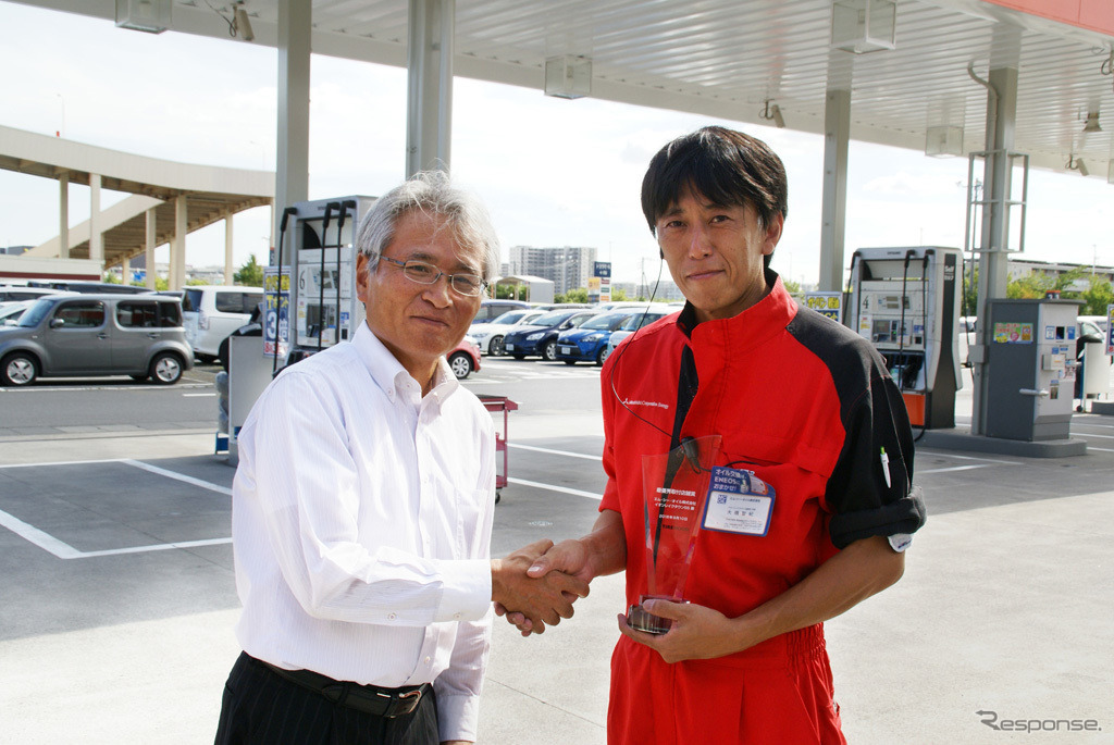 最優秀取付店舗賞に選ばれたイオンレイクタウンSS（埼玉県越谷市）