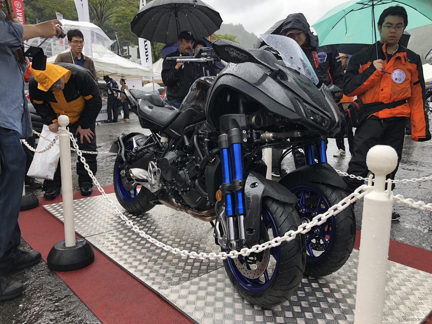 YAMAHA Motorcycle Day（9月15日・苗場）『ナイケン』の展示