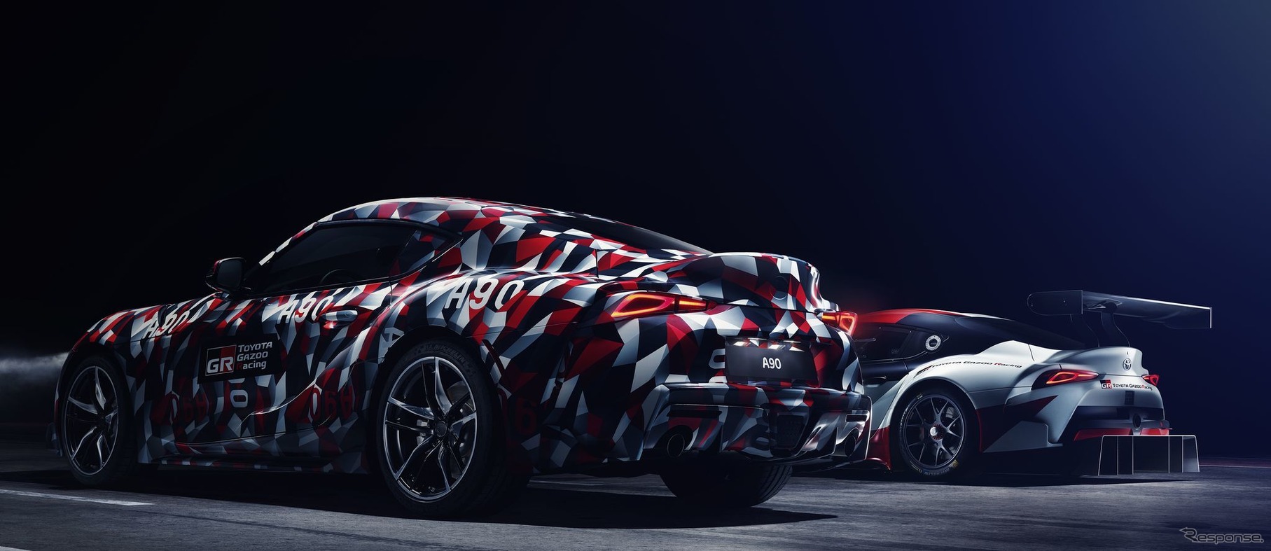 トヨタ スープラ 新型のプロトタイプとGRスープラ・レーシングコンセプト