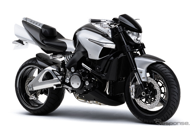 【東京ショー2001 MC出品車】21世紀にふさわしいITバイクだ!! スズキ『B-KING』