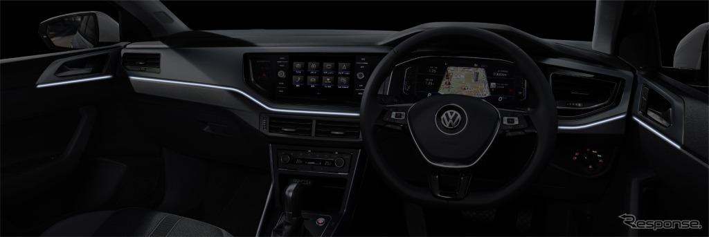 VW ポロ TSIハイライン インテリアアンビエントライト