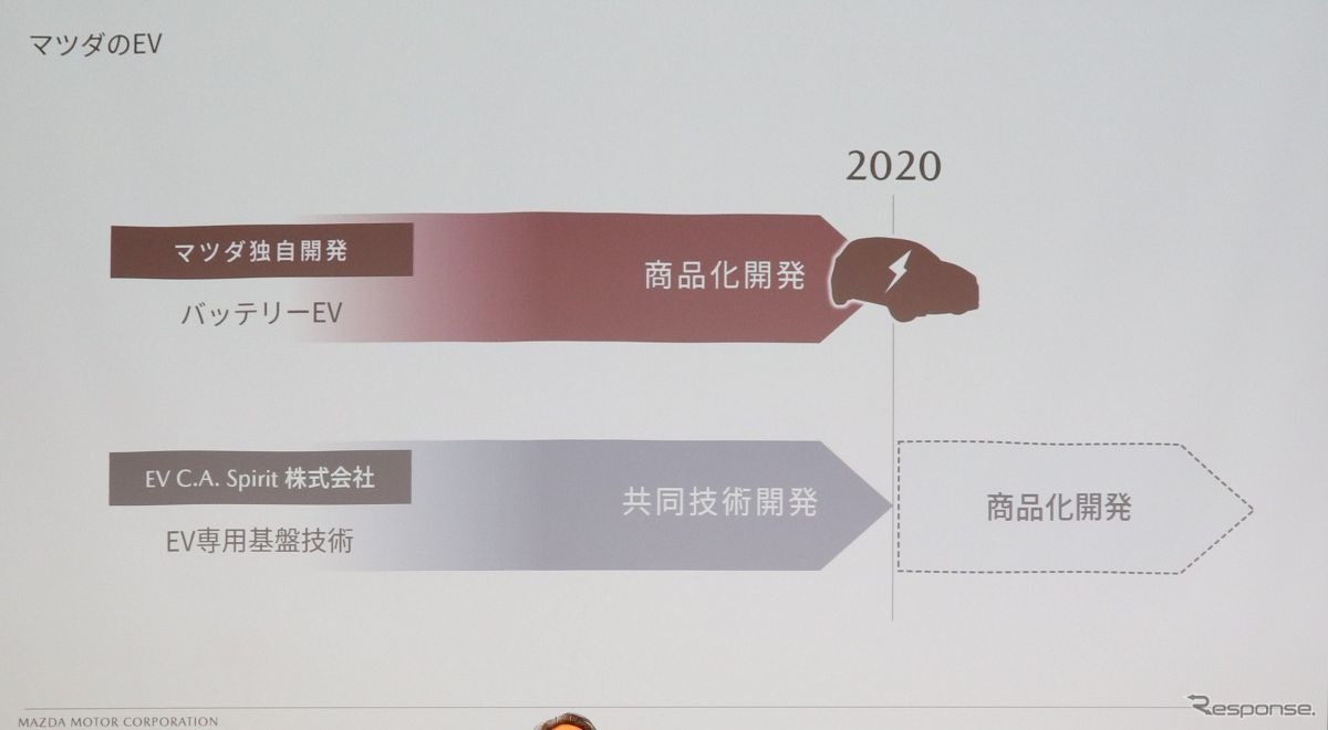 2020年には独自開発のBEVを投入