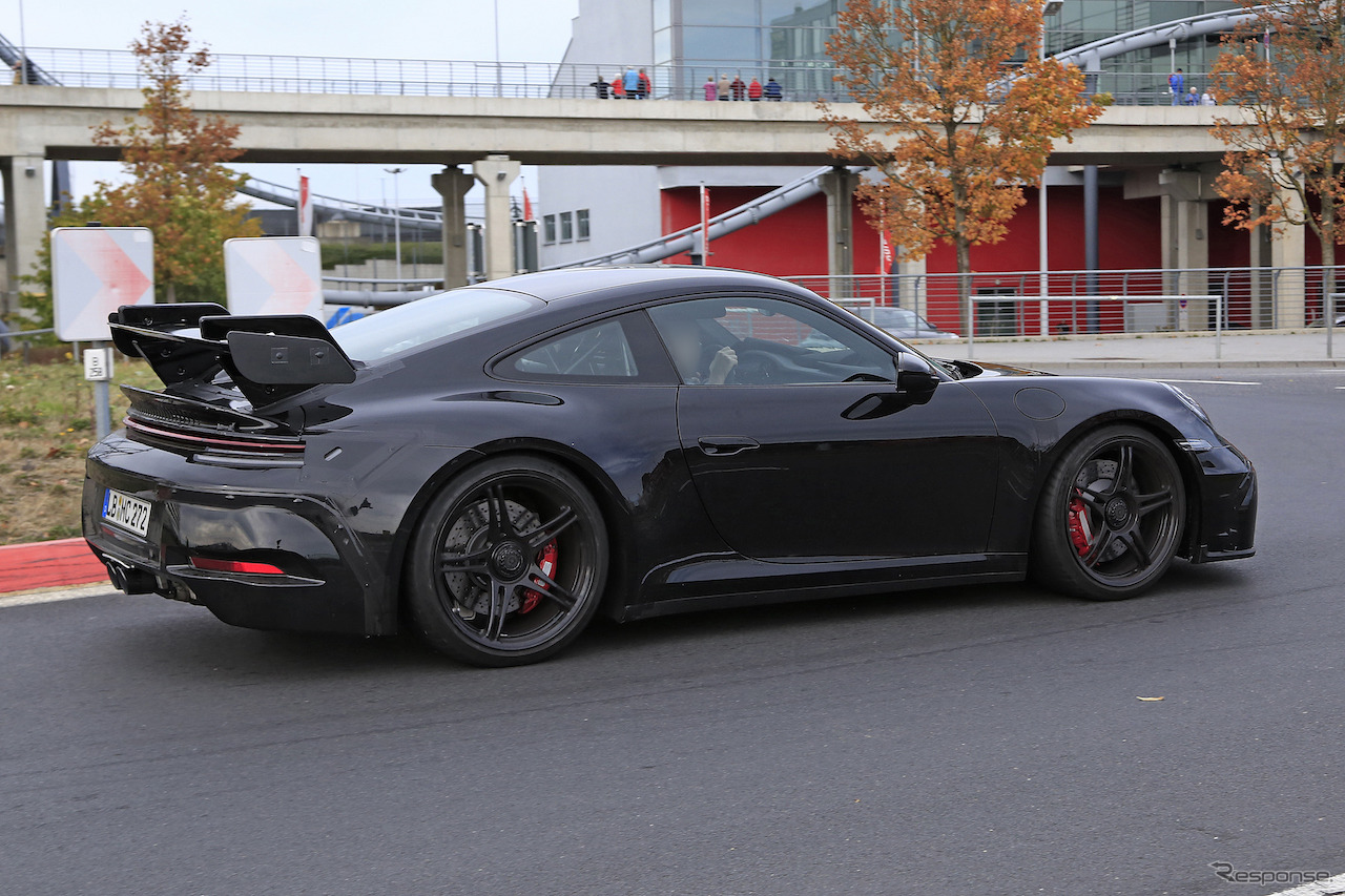 ポルシェ 911 GT3 新型スクープ写真