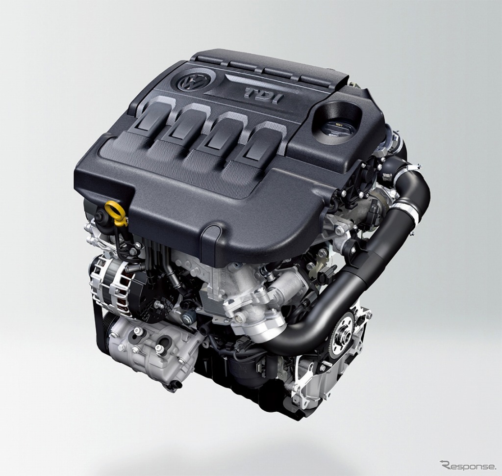 VWパサート・オールトラック 2.0リットル TDIエンジン