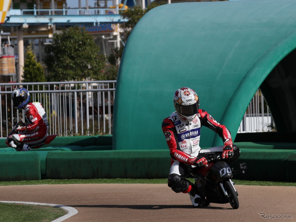 モトファイターを駆る野左根航汰選手