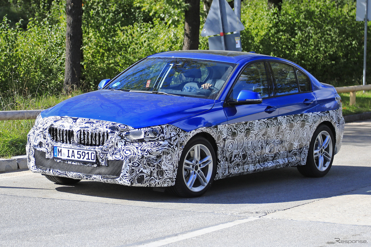 BMW 1シリーズセダン 改良新型スクープ写真