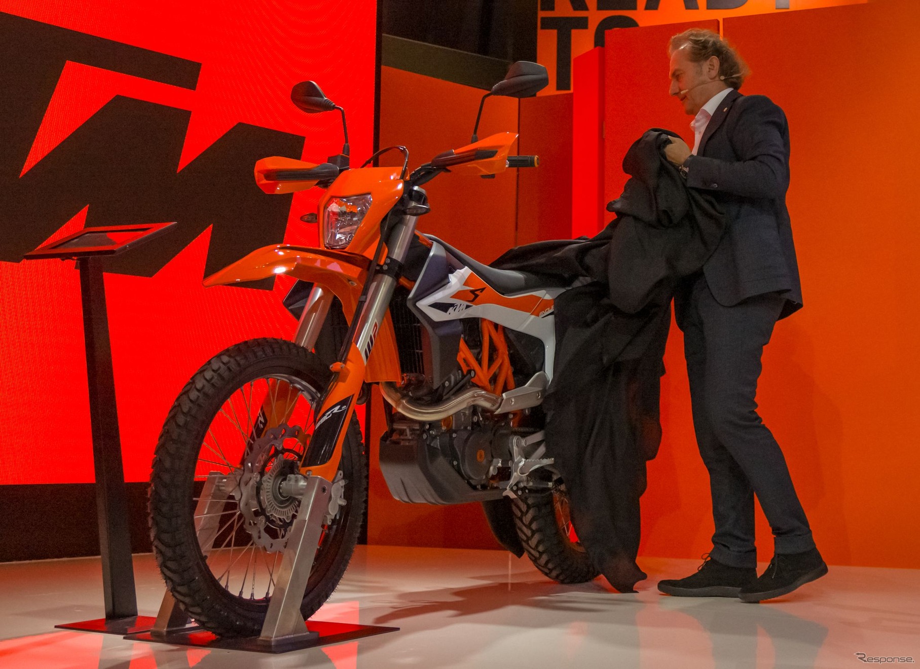 KTM690エンデューロRの2019年モデル（EICMA 2018）