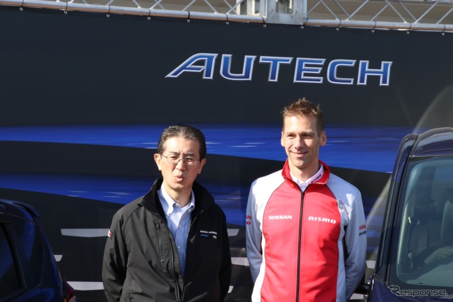 片桐CEOとゲストのミヒャエル・クルム氏。トークショーも大いに盛り上がっていた。