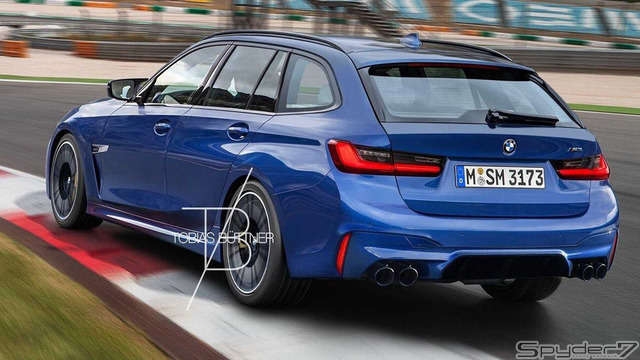 BMW M3 ツーリングワゴン 予想CG