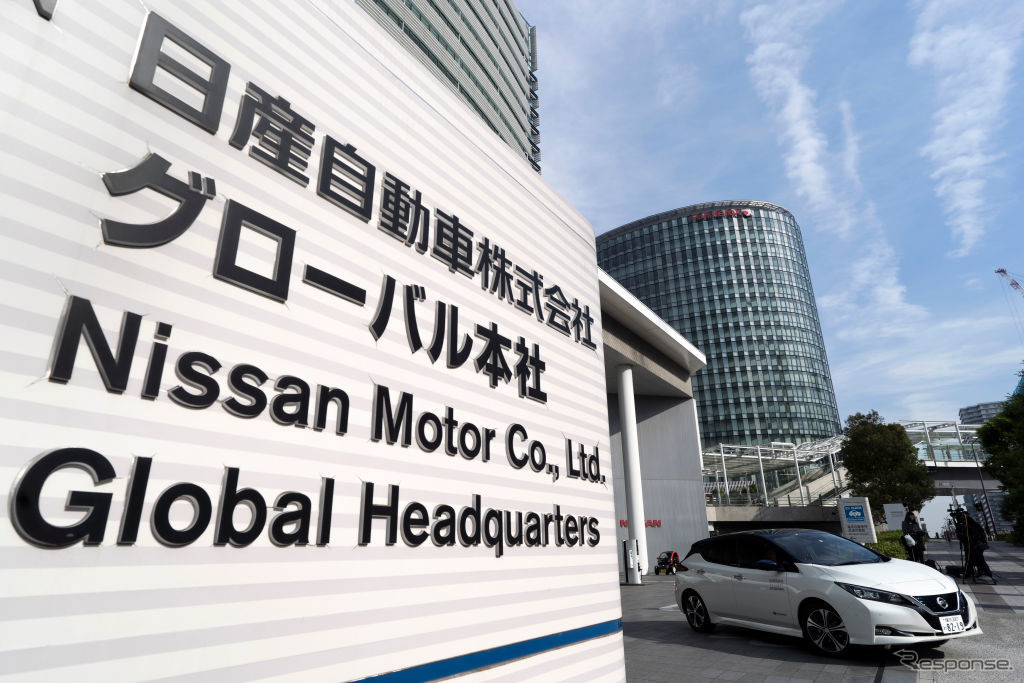 日産自動車本社（11月22日、横浜市）　(c) Getty Images