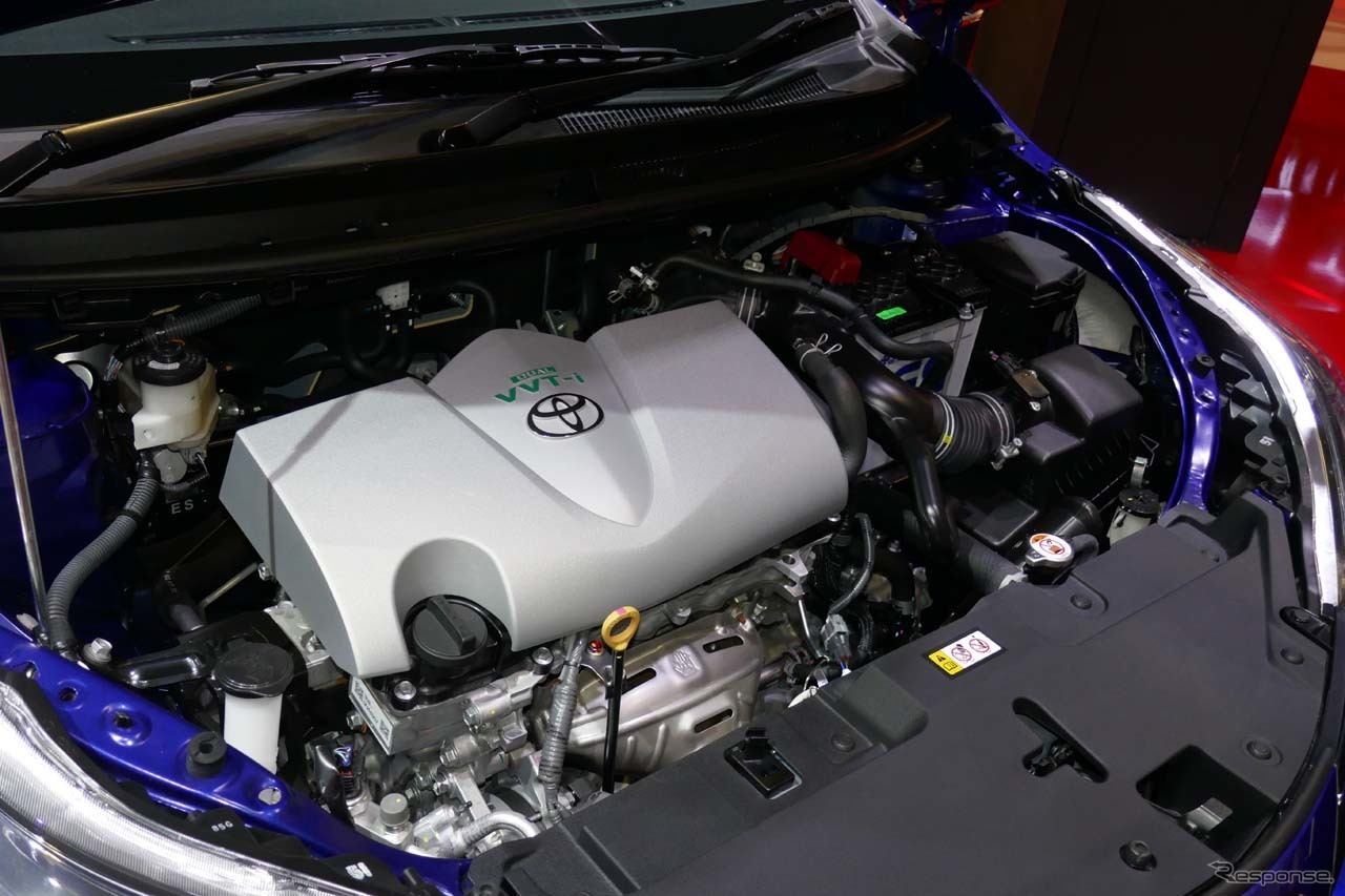 新型ヴィオスに搭載される1.5リットルのデュアルVVT-i 4気筒ガソリンエンジン