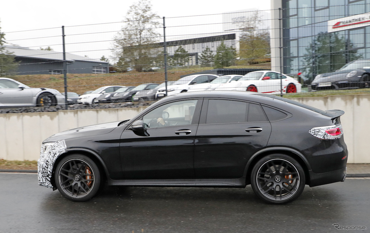 メルセデス AMG GLC63 改良新型（スクープ写真）