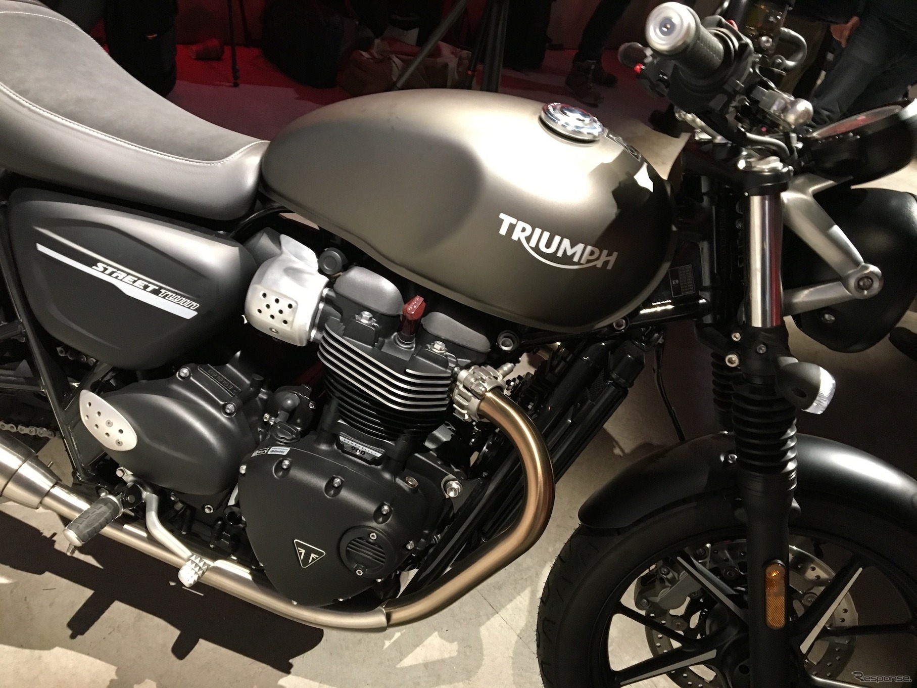 トライアンフ 発表会...2019年は年中までに月1車種ペースで新商品を発売