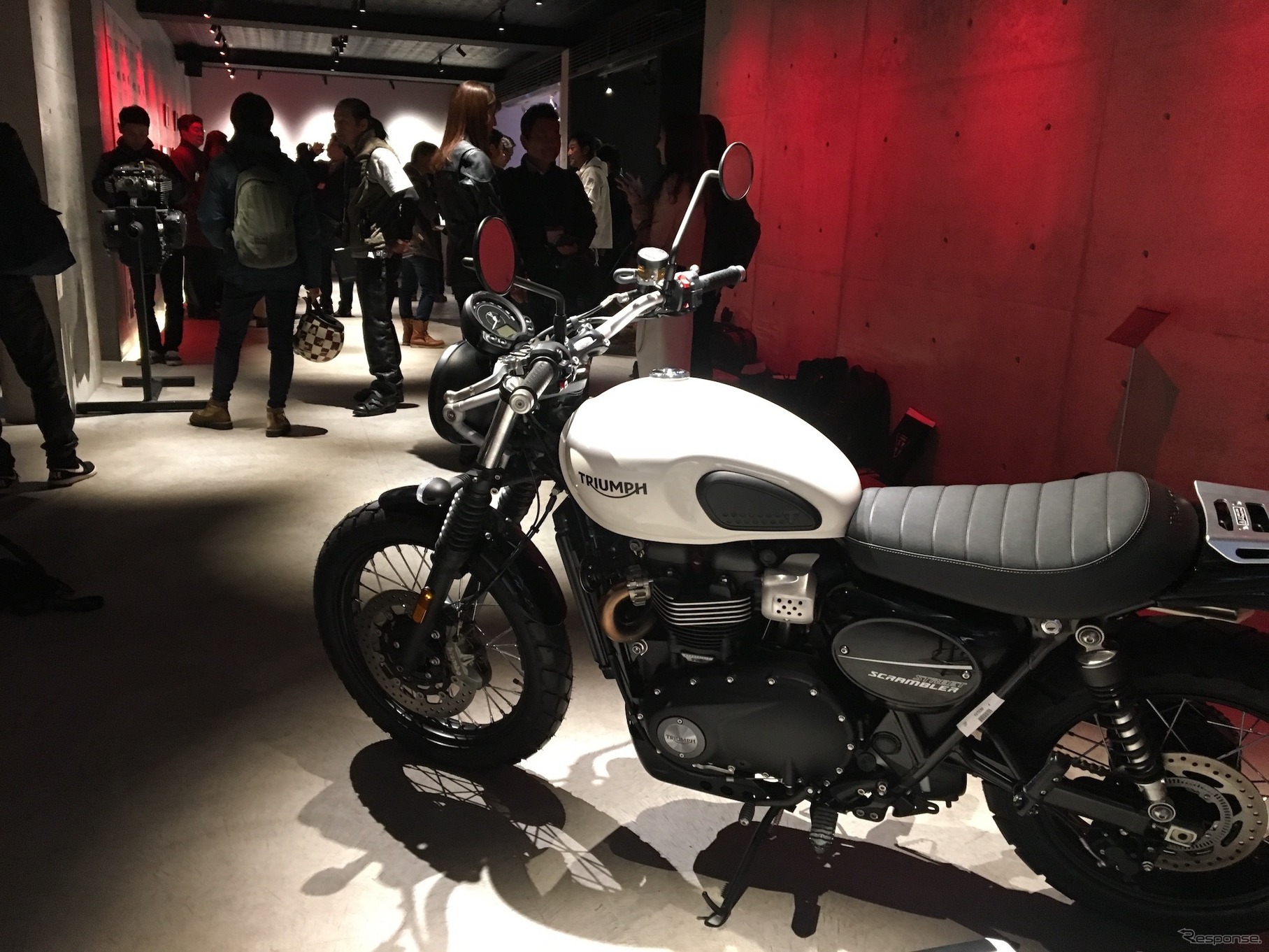 トライアンフ 発表会...2019年は年中までに月1車種ペースで新商品を発売