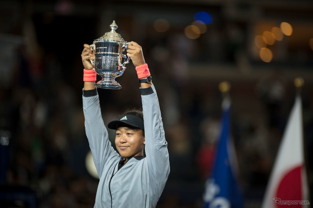 大坂なおみ選手（USオープン）　(c) Getty Images