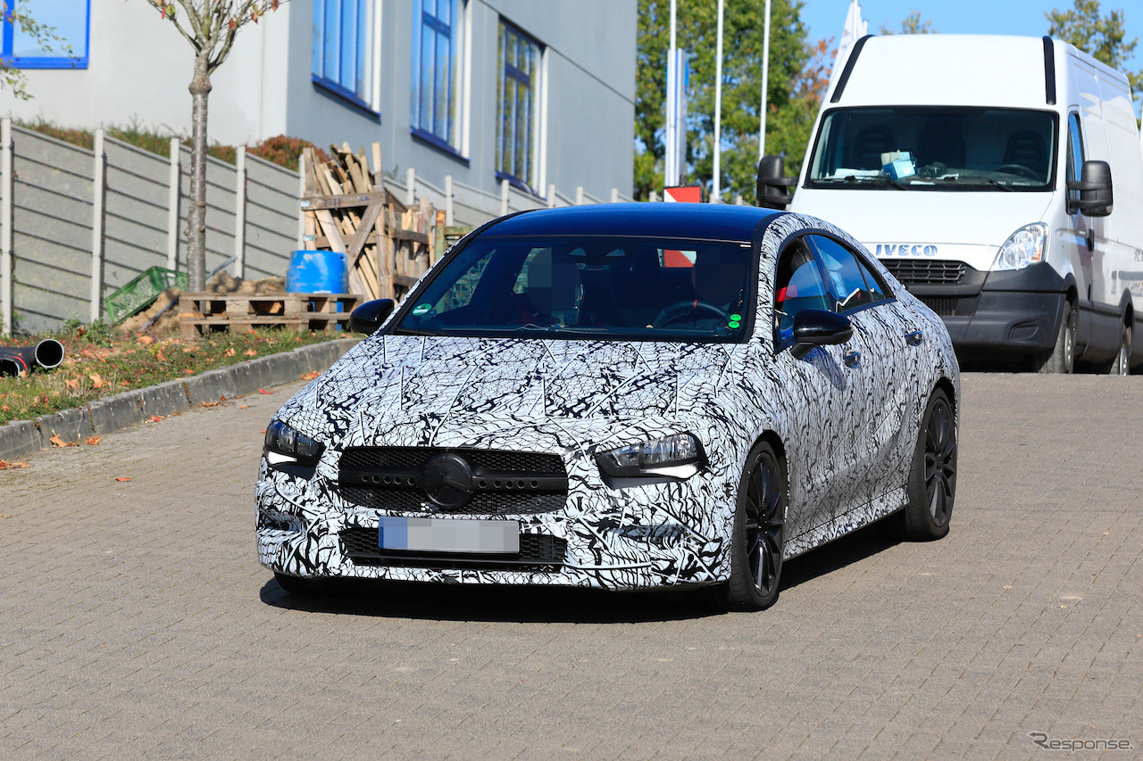 メルセデス AMG CLA 35 スクープ写真