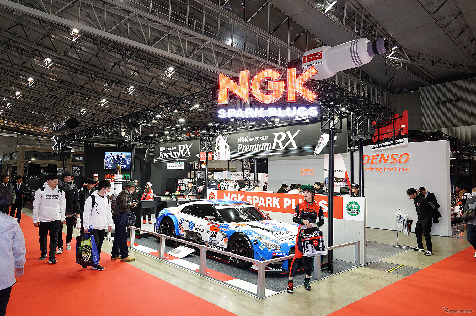 NGKブース（東京オートサロン2019）