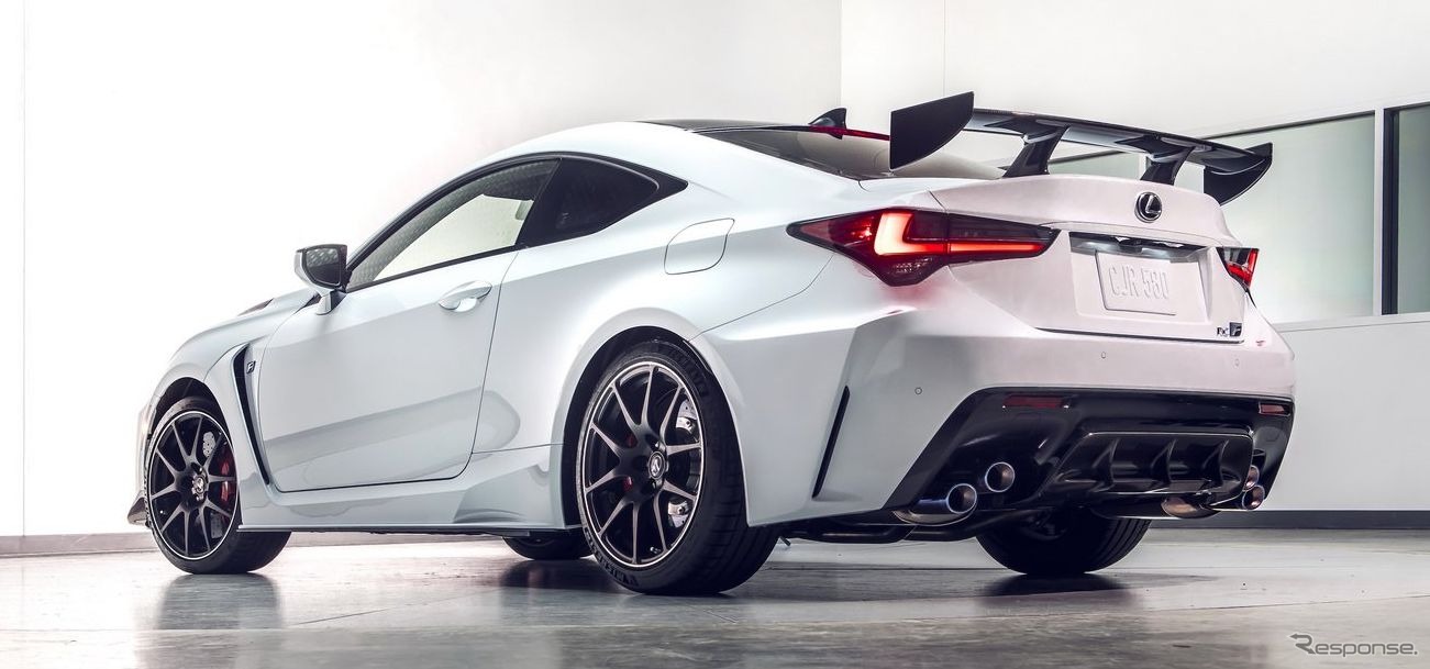 レクサス RC F 改良新型のトラックエディション