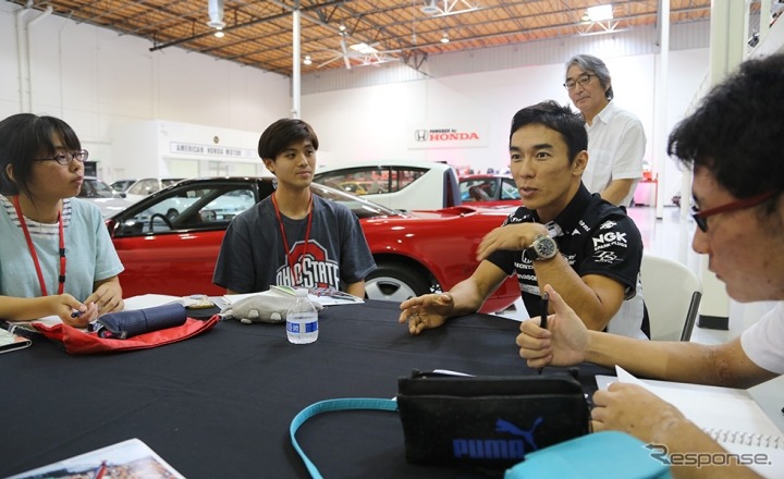 「TOMODACHI Honda グローバル・リーダーシップ・プログラム 2018」の様子