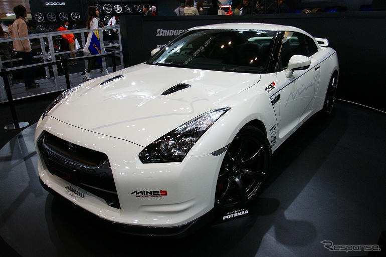 【東京オートサロン08】あちらこちらで GT-R