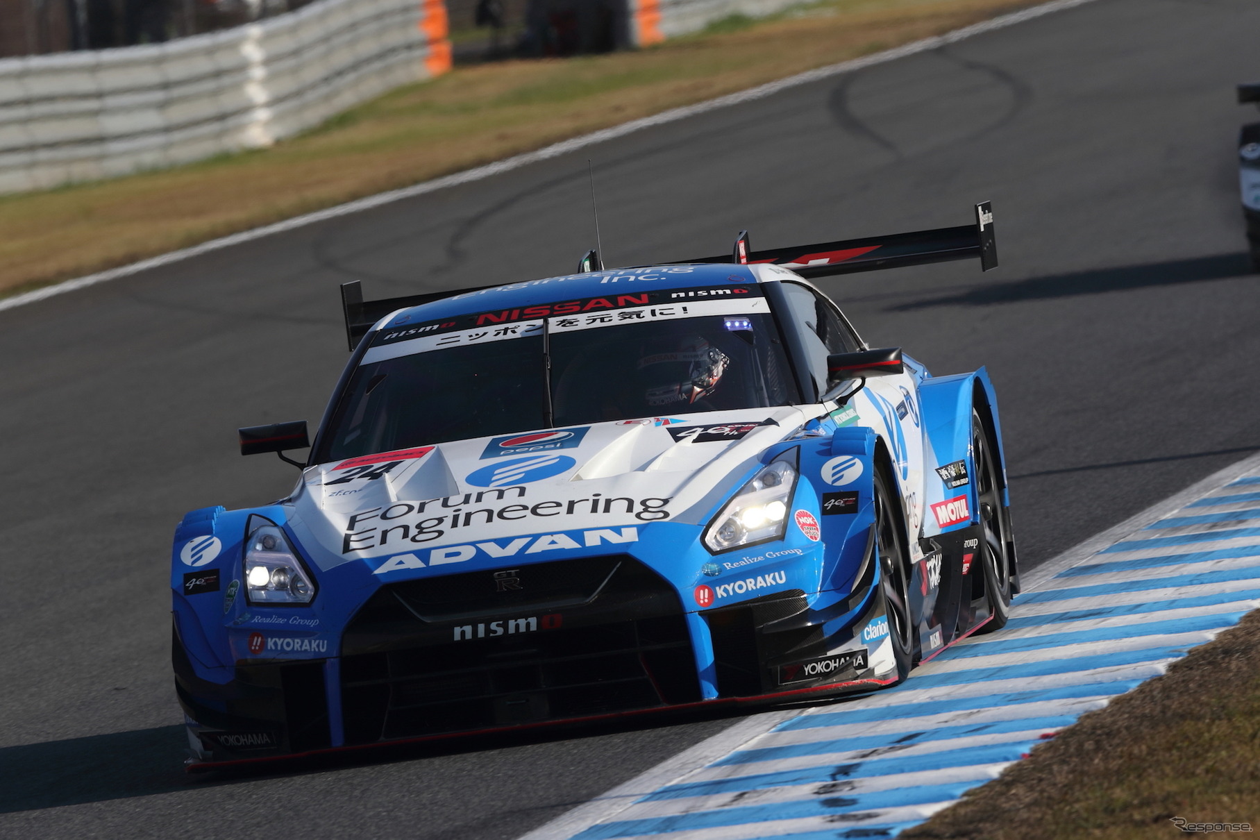 2018年の#24 GT-R（SUPER GT/GT500クラス）