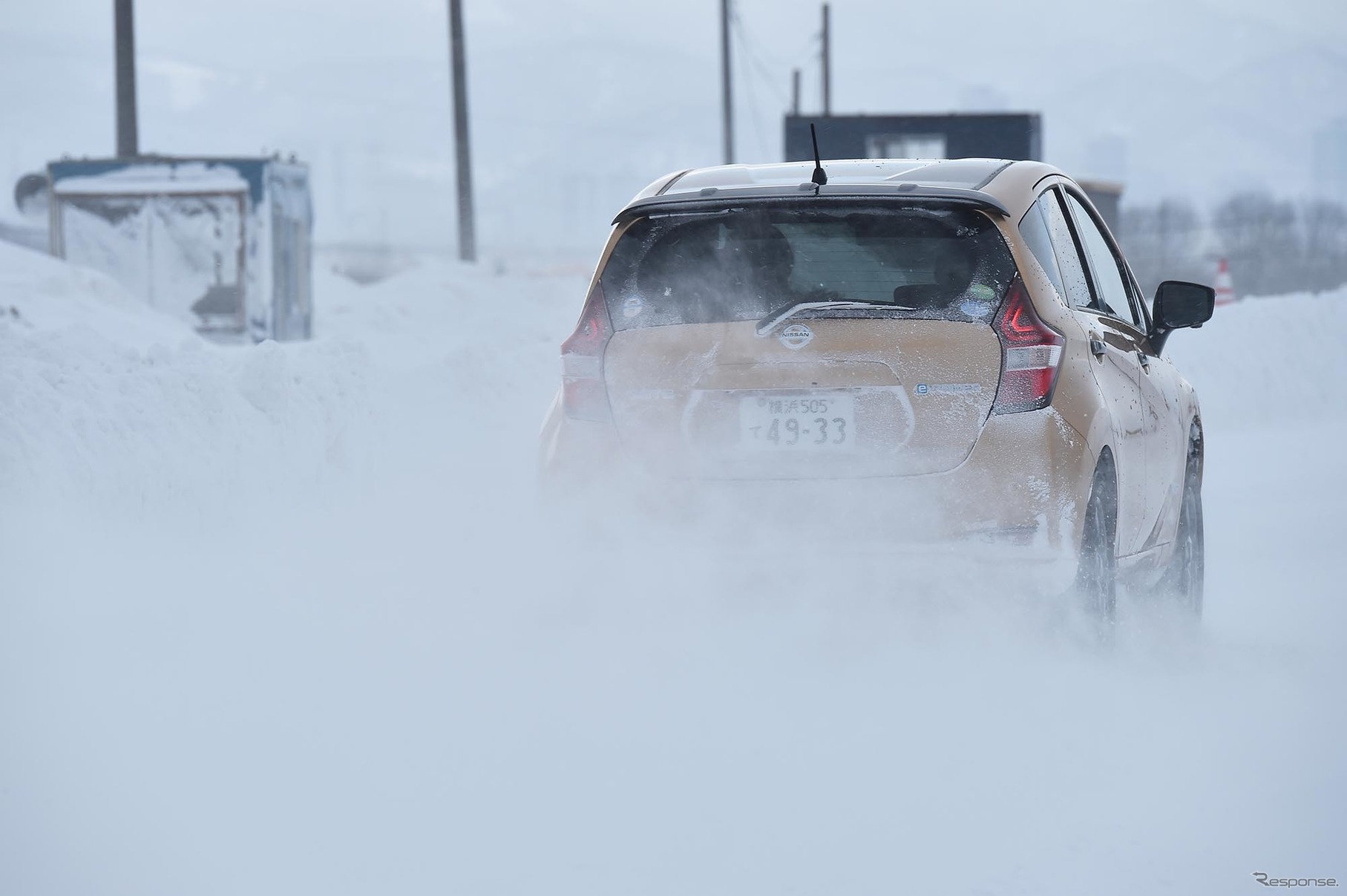 日産 ノートe-POWER（日産インテリジェントモビリティ雪上試乗会）