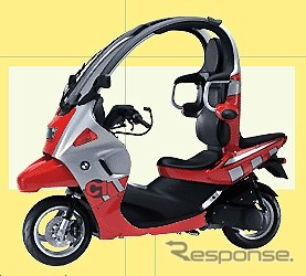 【東京ショー2001 MC速報】BMW製ビッグスクーターが出るのはいつの日か?