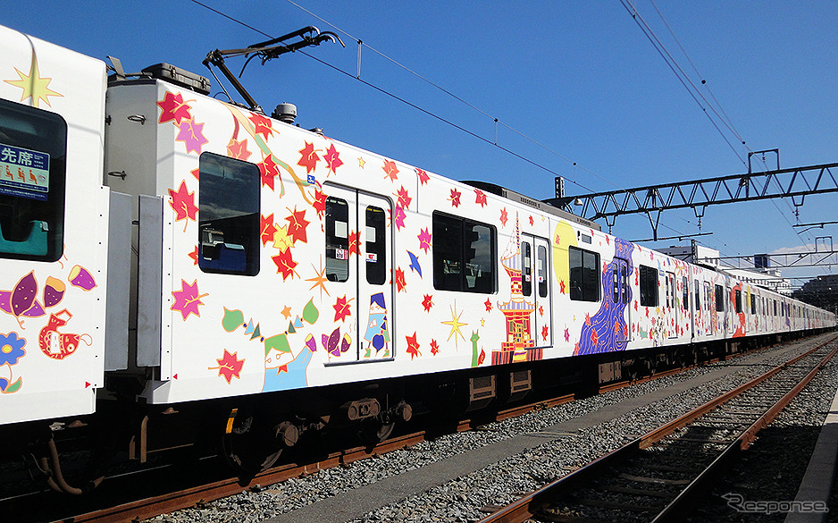 東武鉄道50090系51092編成アートトレイン（下板橋駅電留線／2月12日）