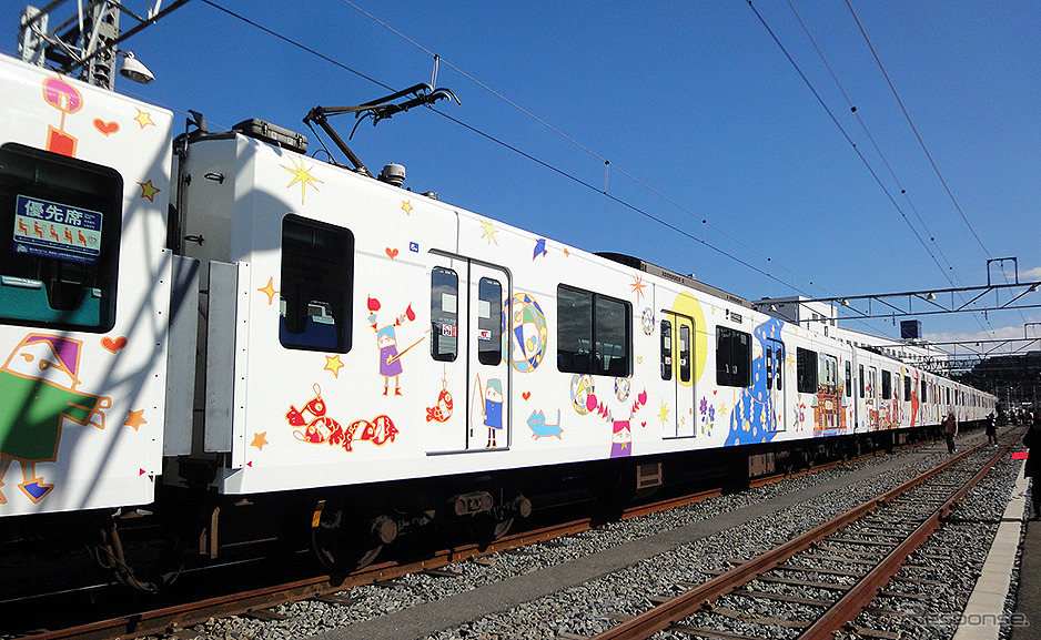 東武鉄道50090系51092編成アートトレイン（下板橋駅電留線／2月12日）