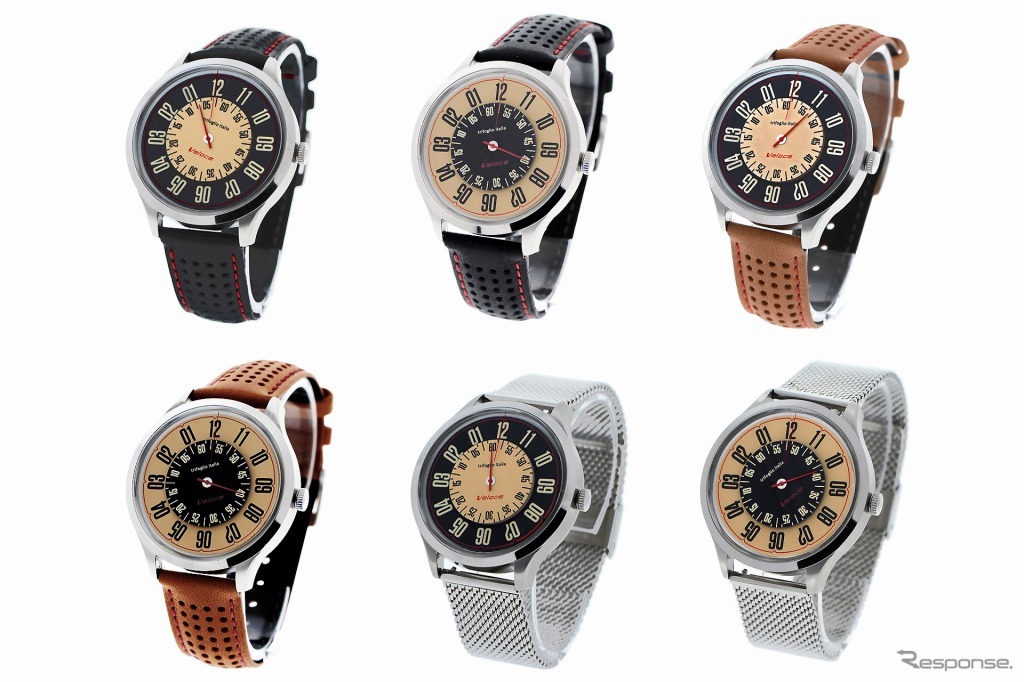 トリフォグリオ・イタリアの回転ディスクウォッチ「ヴェローチェ」