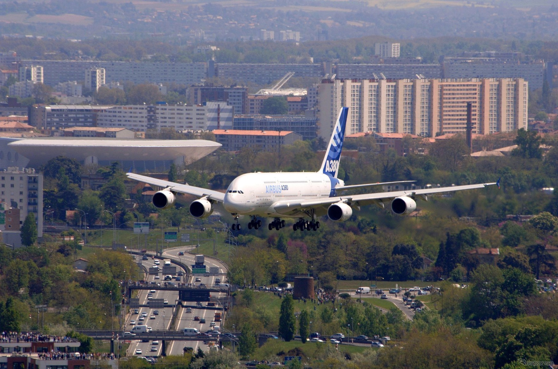 エアバスA380の初飛行（2005年）