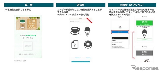 eギフト等インセンティブ発行形式