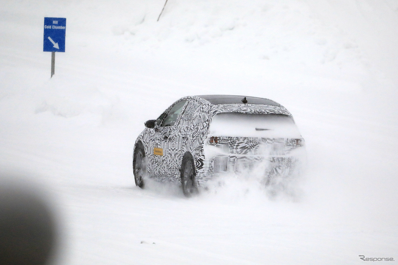 VW ID. ネオ テスト車両（スクープ写真）