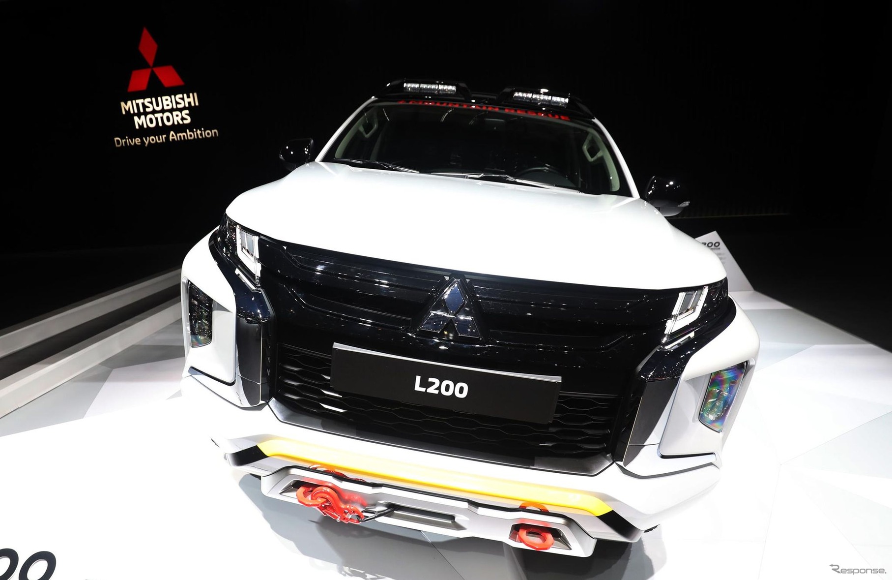 三菱 L200 新型（ジュネーブモーターショー2019）