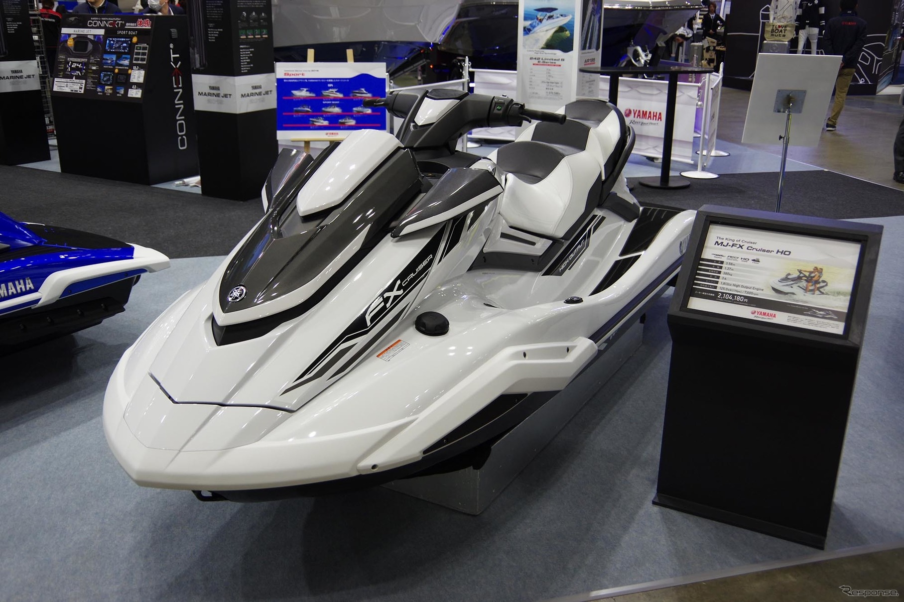 7年ぶりにモデルチェンジしたヤマハ発動機の水上オートバイ「MJ-FX Cruiser HO」（ジャパンインターナショナルボートショー2019）
