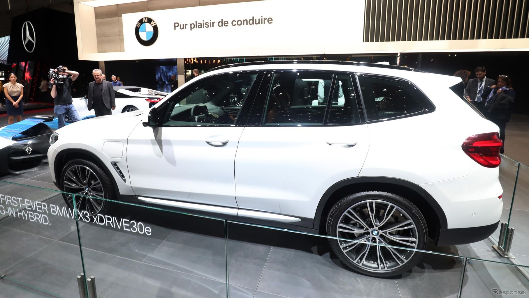 新型BMW X3 のPHV、xDrive30e（ジュネーブモーターショー2019）