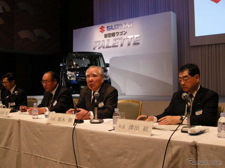米国サブプライムローン問題でオートバイ全滅…スズキ会長