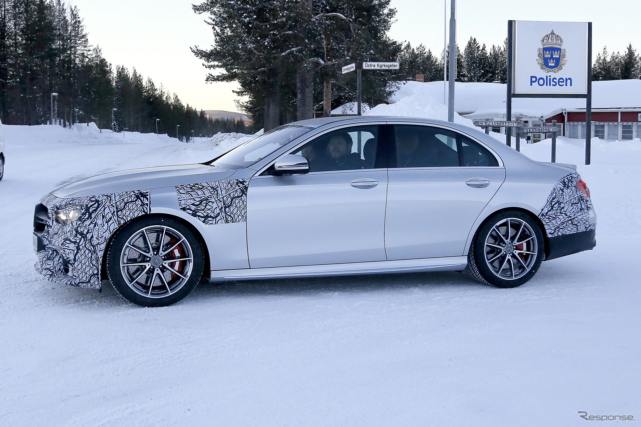 メルセデス AMG E63 スクープ写真