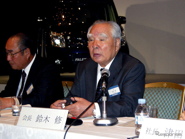 スズキ会長「インド市場は年間50万台単位で伸びる」