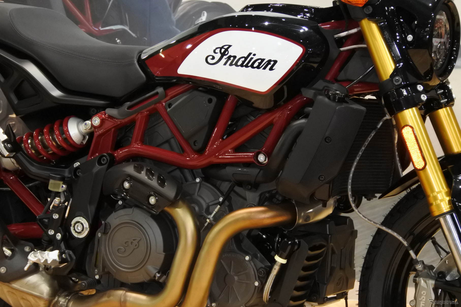 インディアンモーターサイクルブース（東京モーターサイクルショー2019）