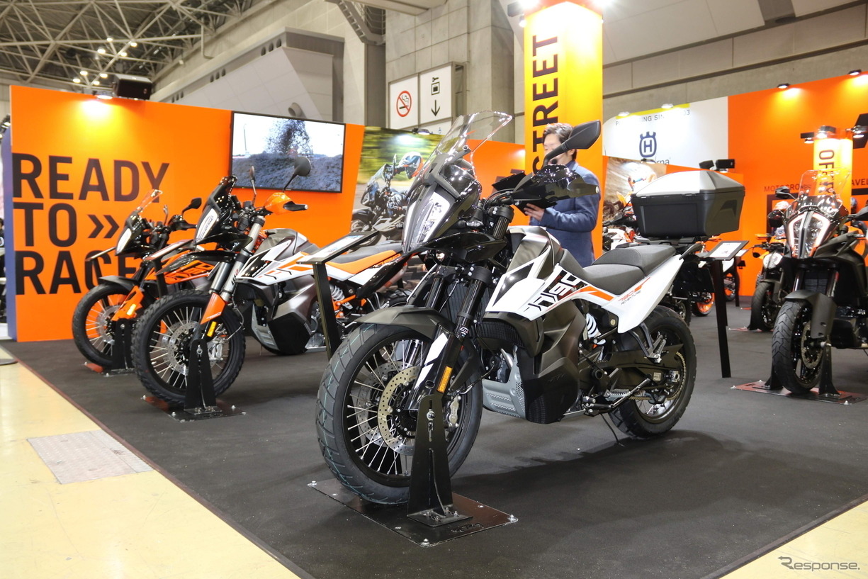 KTM 790アドベンチャー および アドベンチャーR を日本初披露…東京モーターサイクルショー2019